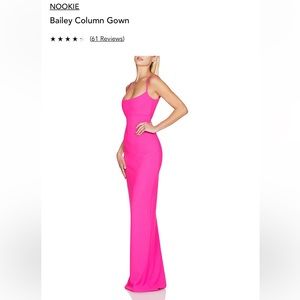 💕 Nookie Bailey Column Gown 💕